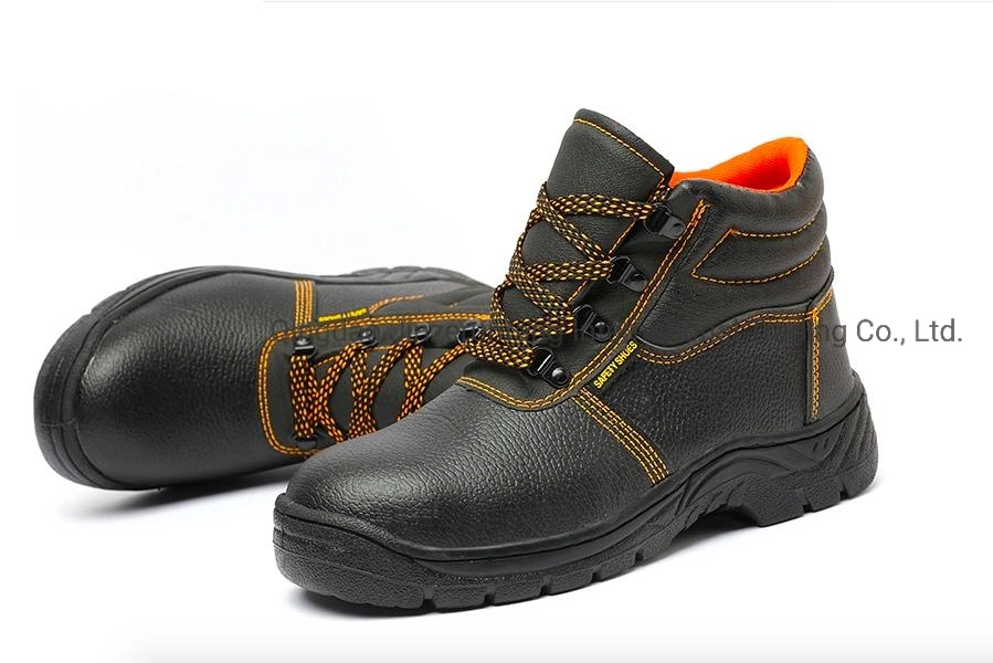 Steel Toe Genuine Leather Safety Shoes