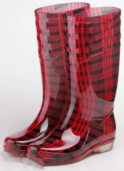 Chile Market Waterproof PVC Rainboots for Lady