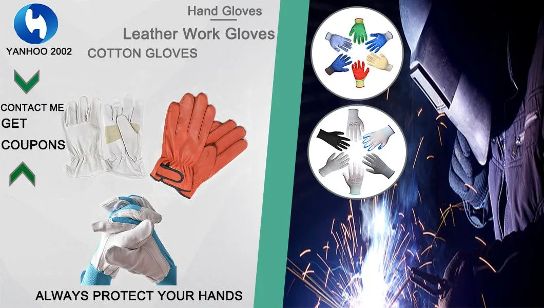 Warm Waterproof &amp; Windproof Heavy Industy Working Leather Safety Gloves