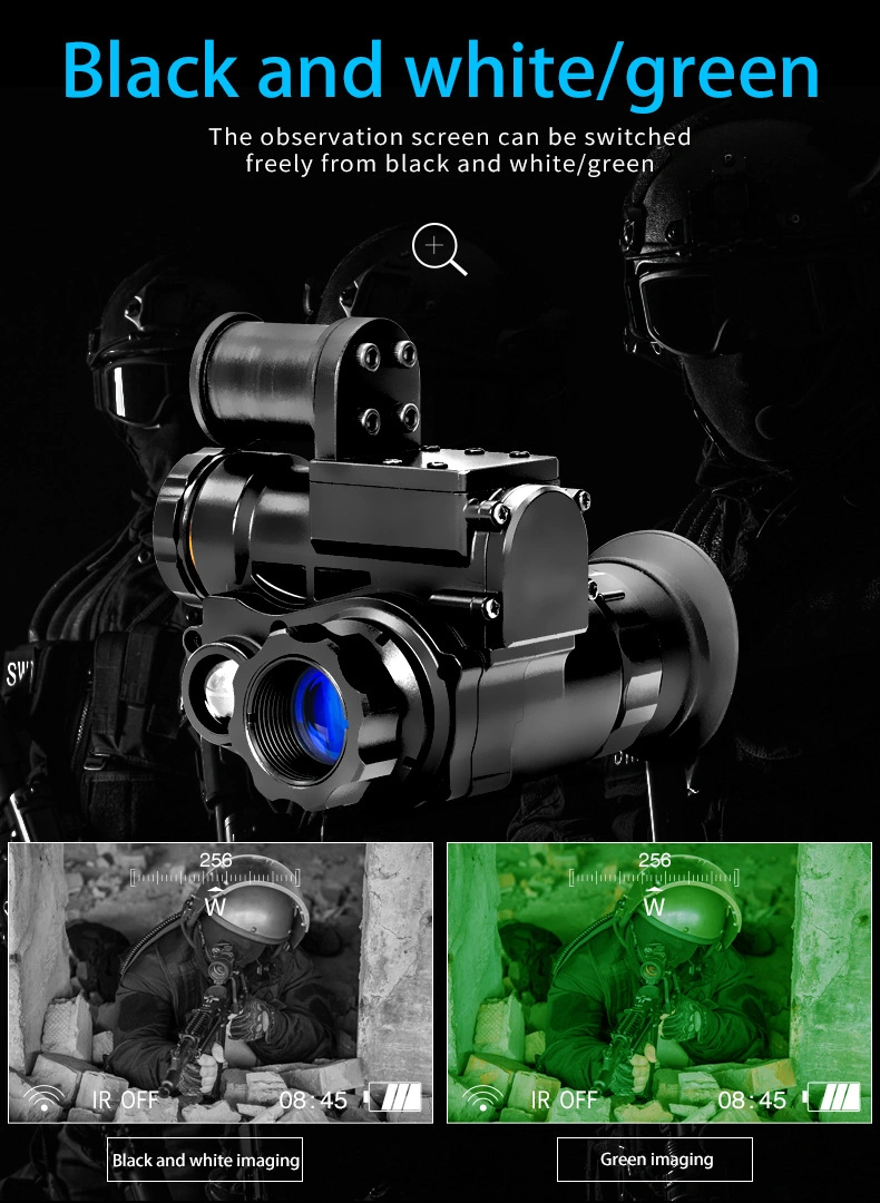 ODM Helmet Mounted Gen 3 Night Vision Goggles Scope Monocular for Hunting Telescope