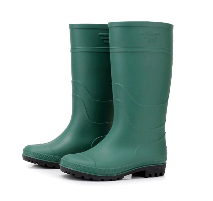 Rubber Boots Safety Rain Boots with Steel Toe and Steel Sole in Guangzhou