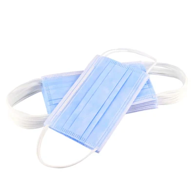 Medical Doctor Surgeon Surgical Hospital Protective Safety Exam Mouth Dental Nonwoven 3ply En14683 Paper Kids Disposable Face Mask with Earloop Earloop